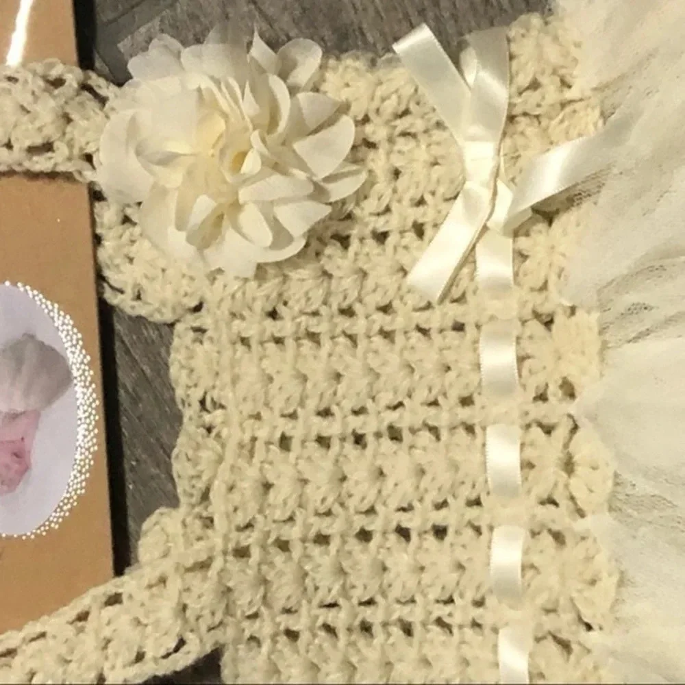 Baby’s first picture dress outfit 0-6m